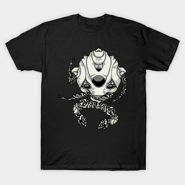 Nelashtil (black & white) T-Shirt by Hereticwerks